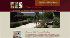 Desktop Screenshot of lafermedemondesir.com