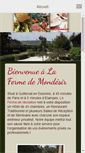 Mobile Screenshot of lafermedemondesir.com